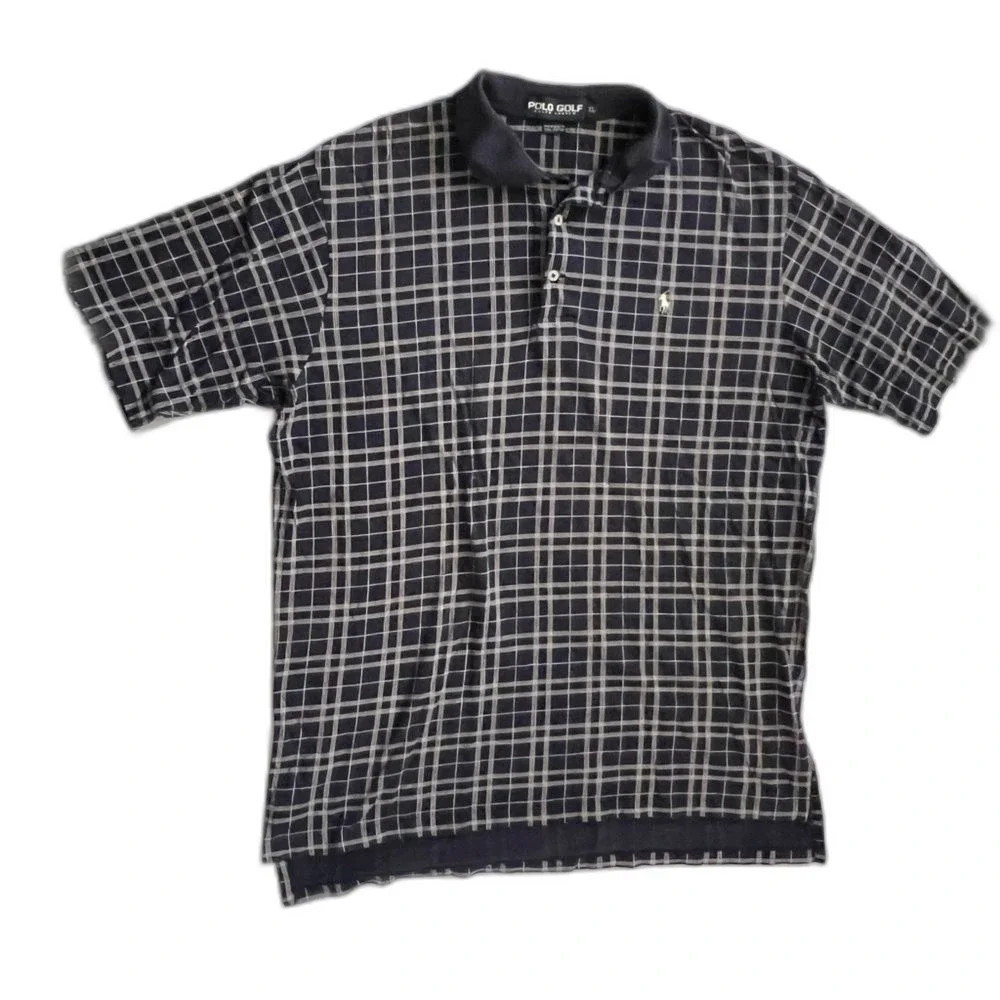 Polo Short Sleeve Men’s Shirt Navy & White